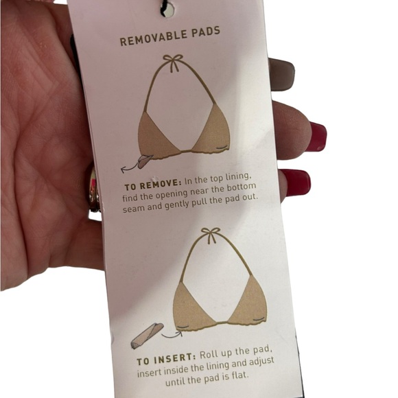 VIX PAULA HERMANNY Liz top D cup pink bikini swim top NWT - Picture 14 of 15